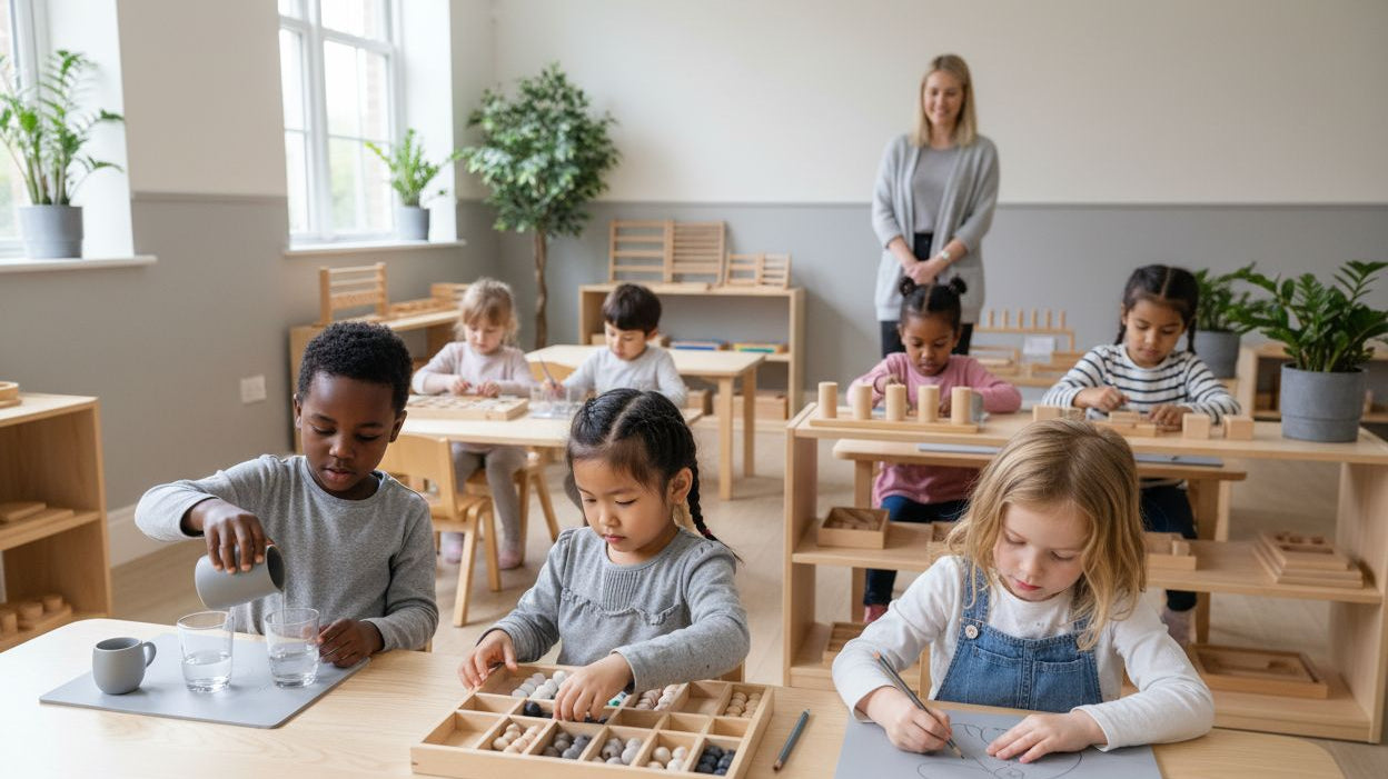 UK Montessori playroom