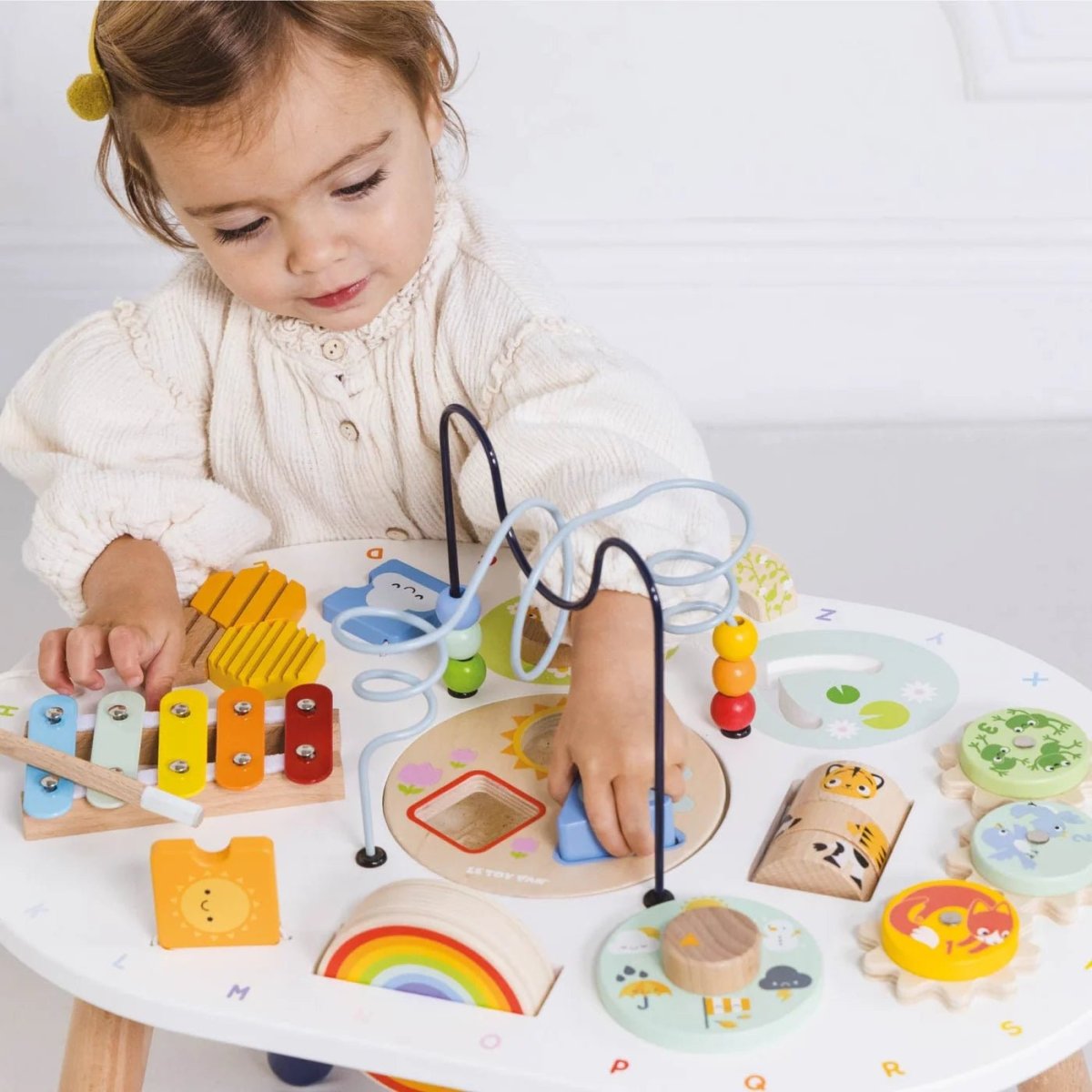 Wooden Activity Tables & Cubes for Toddlers | Montessori Toys UK ...