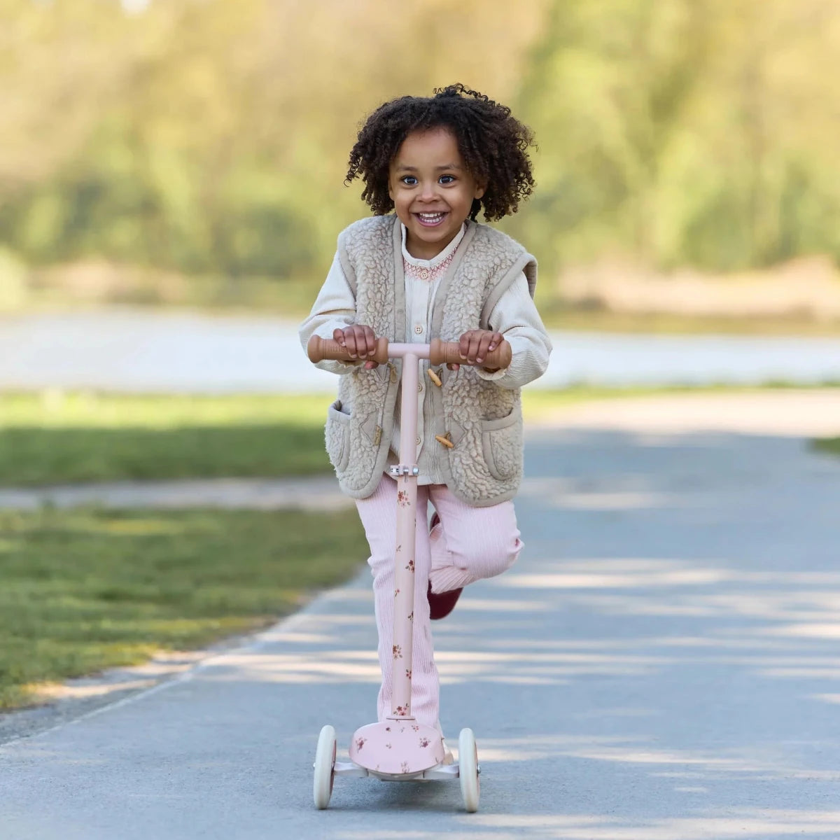 Little Dutch Scooter - Pink – Scooters for children, available at Learning Bugs UK