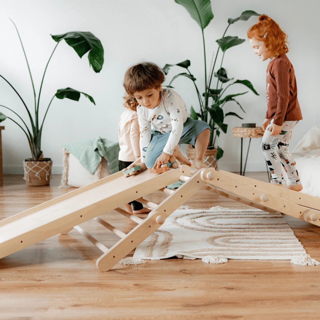 FIPITRI Pikler Triangle, 5 Segment Modifiable Climbing Frame – Climbing Frame for children, available at Learning Bugs UK