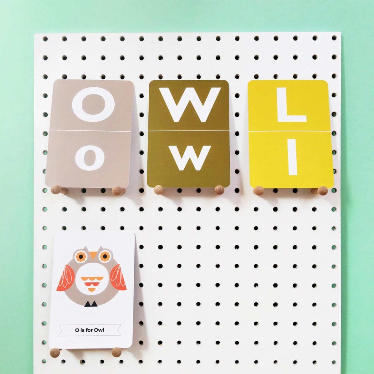 Animal Alphabet Flash Cards by The Jam Tart - Learning Bugs UK