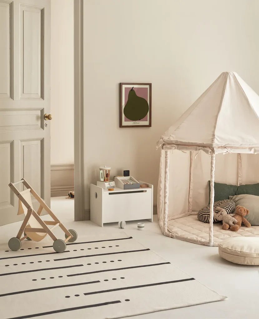 Buy Kids Concept Pavilion Play Tent - Off White | for kids by Learning Bugs UK