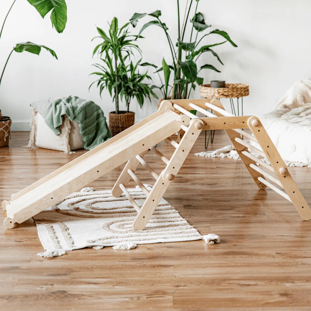 FIPITRI Pikler Triangle, 5 Segment Modifiable Climbing Frame – Climbing Frame for children, available at Learning Bugs UK