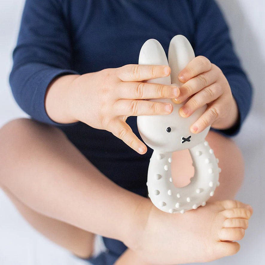 Little Dutch x Miffy Teething Toy – for children, available at Learning Bugs UK