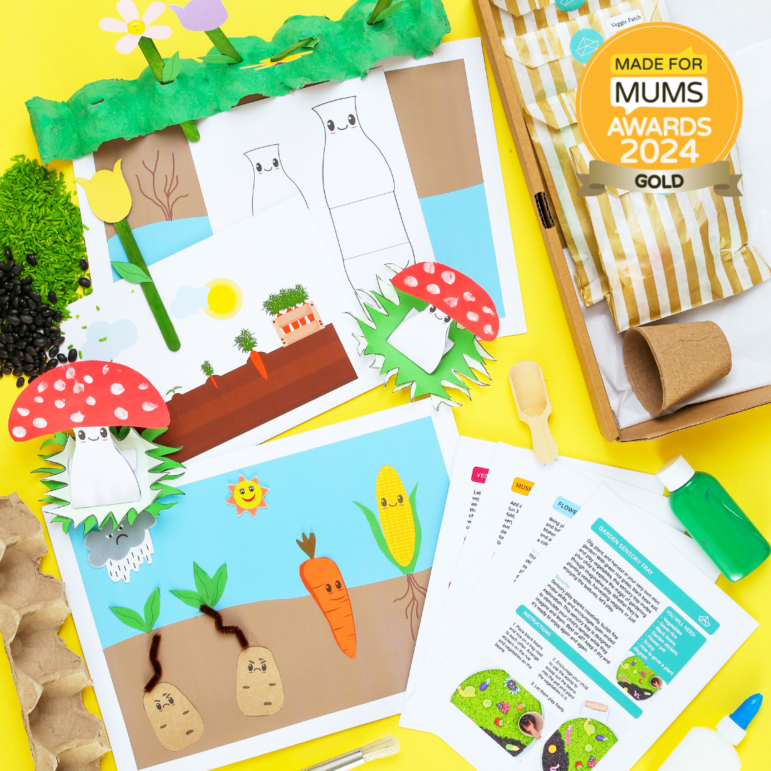 Garden Activity Kit – Hands-On Sensory Gardening Box for Kids