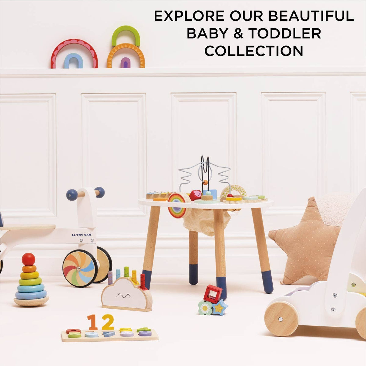 Le Toy Van wooden sensory activity table, photo 7 of 8