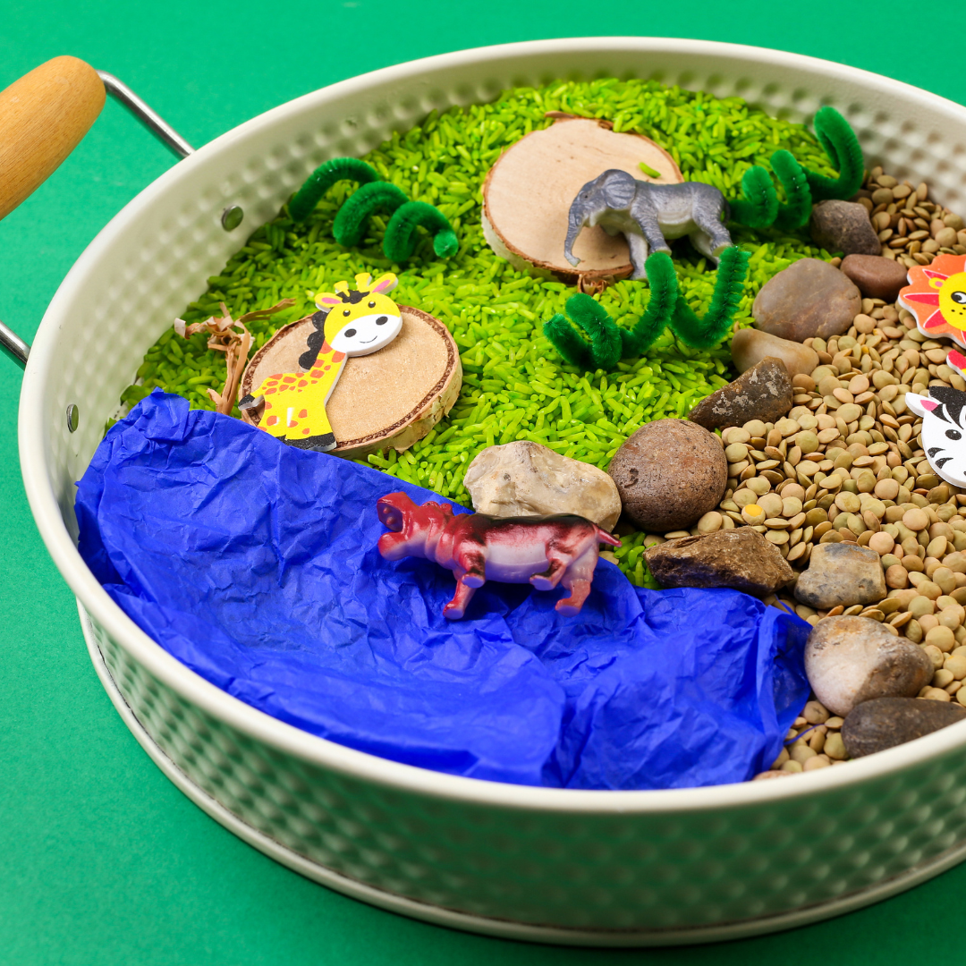 Safari Sensory Kit – Wild Animal Play Adventure