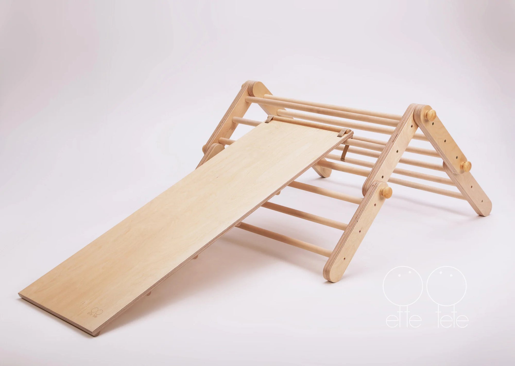 Modifiable Pikler Triangle With 1 Ramp by Ette Tete - Learning Bugs UK