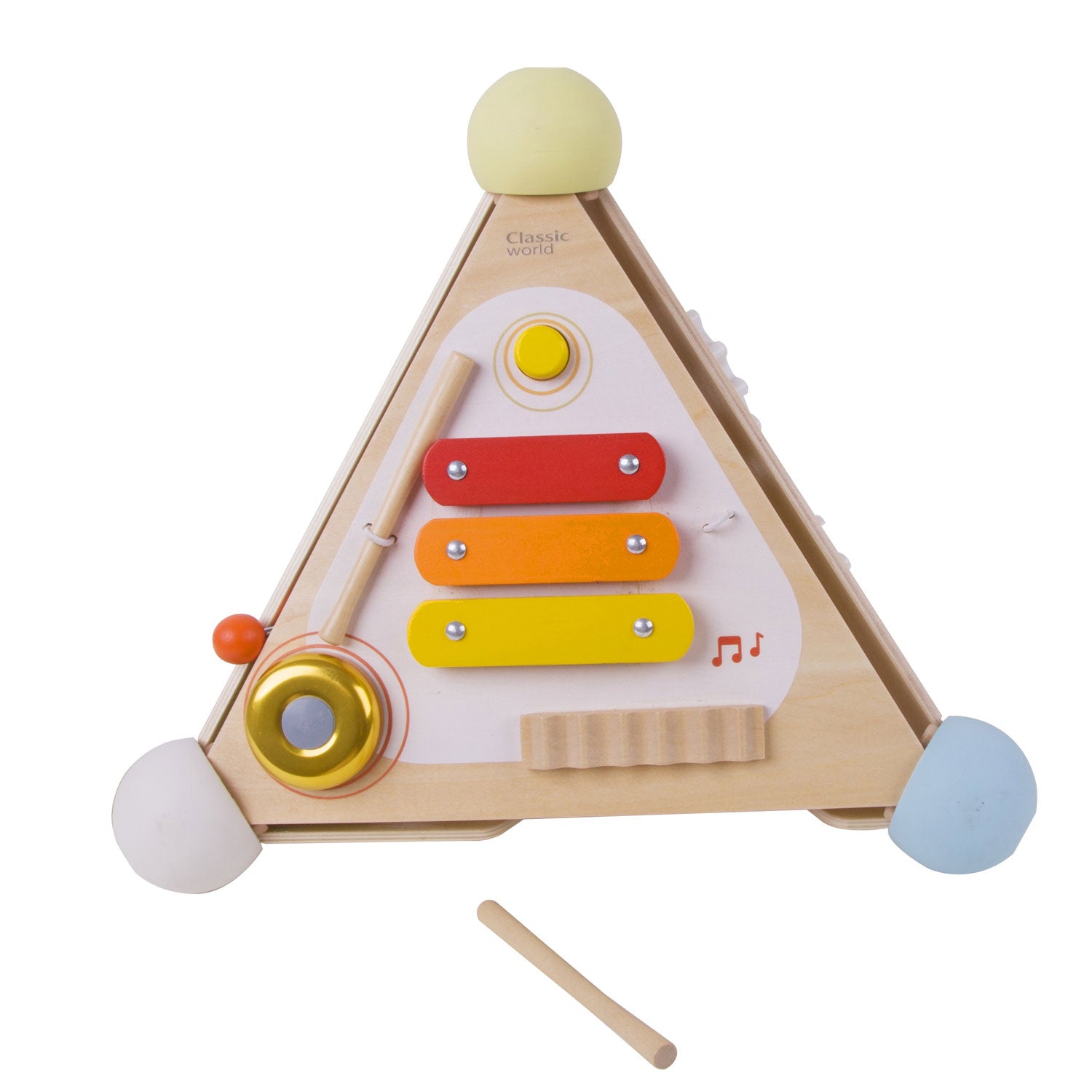 Classic World Pyramid Activity Box by Classic World Toys - Learning Bugs UK