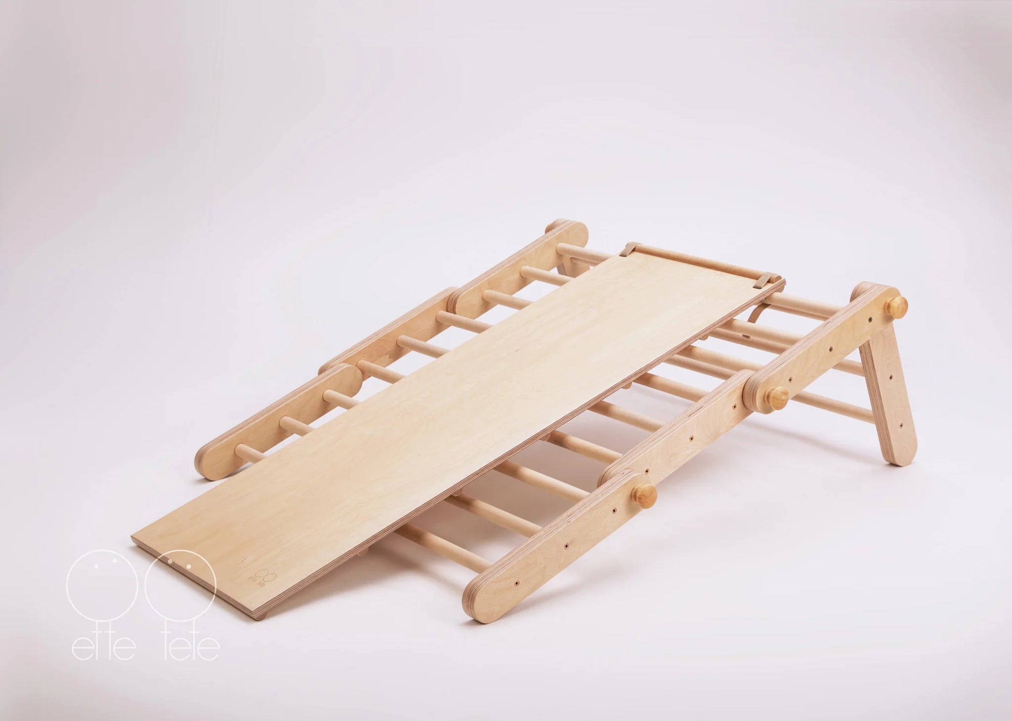 Modifiable Pikler Triangle With 1 Ramp by Ette Tete - Learning Bugs UK