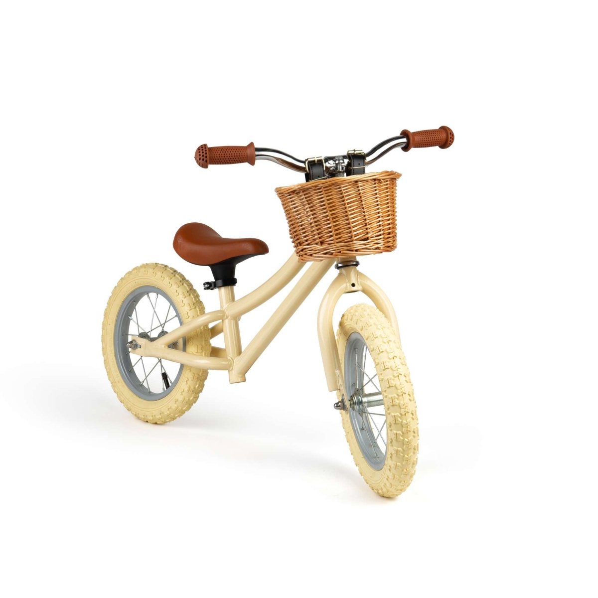 Bigjig Toys Balance Bike - Cream – Balance Bikes for children, available at Learning Bugs UK