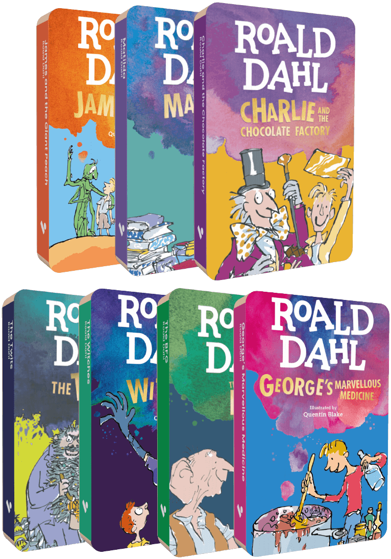 Roald Dahl Gift Bundle – Audiobooks Bundle for children, available at Learning Bugs UK