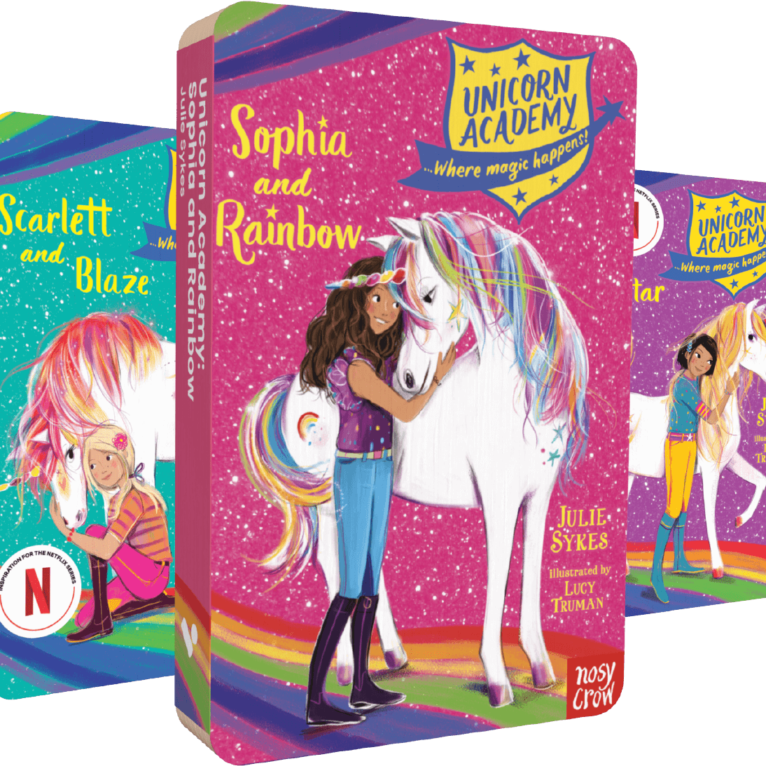 Unicorn Academy: Sophia and Rainbow Bundle – Audiobooks Bundle for children, available at Learning Bugs UK