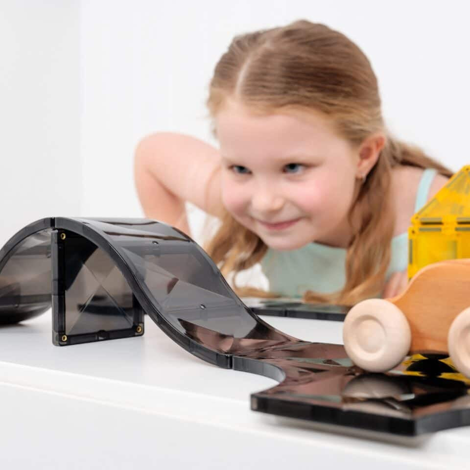 NEW IN: CONNETIX - Creative Roads Pack 48 pc by Connetix - Learning Bugs UK