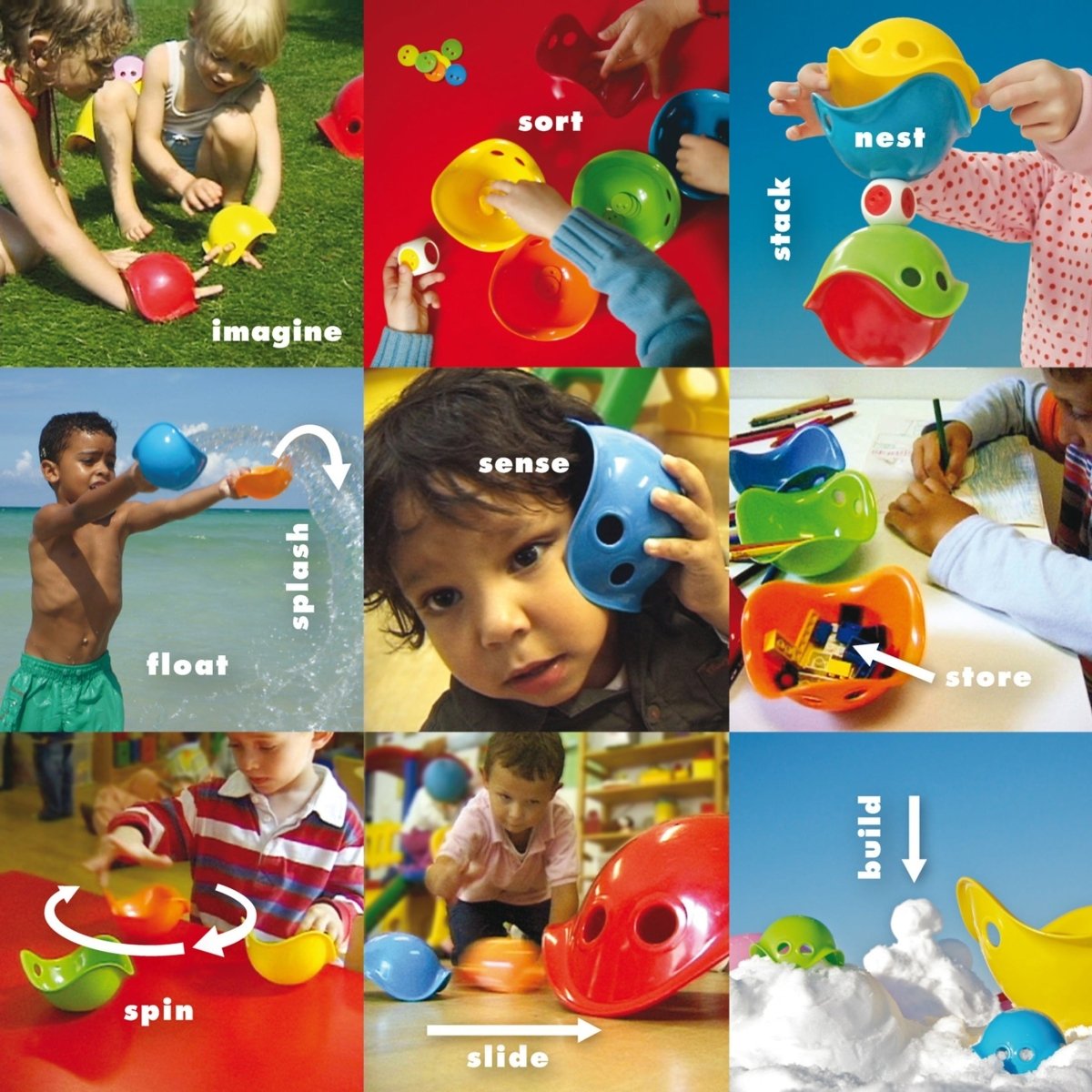 MOLUK Bilibo Mini Set – Active Play for children, available at Learning Bugs UK