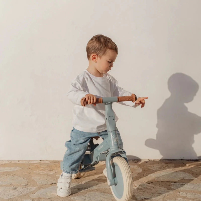 Little Dutch 4 in 1 Trike with Push Bar - Blue – Trikes for children, available at Learning Bugs UK