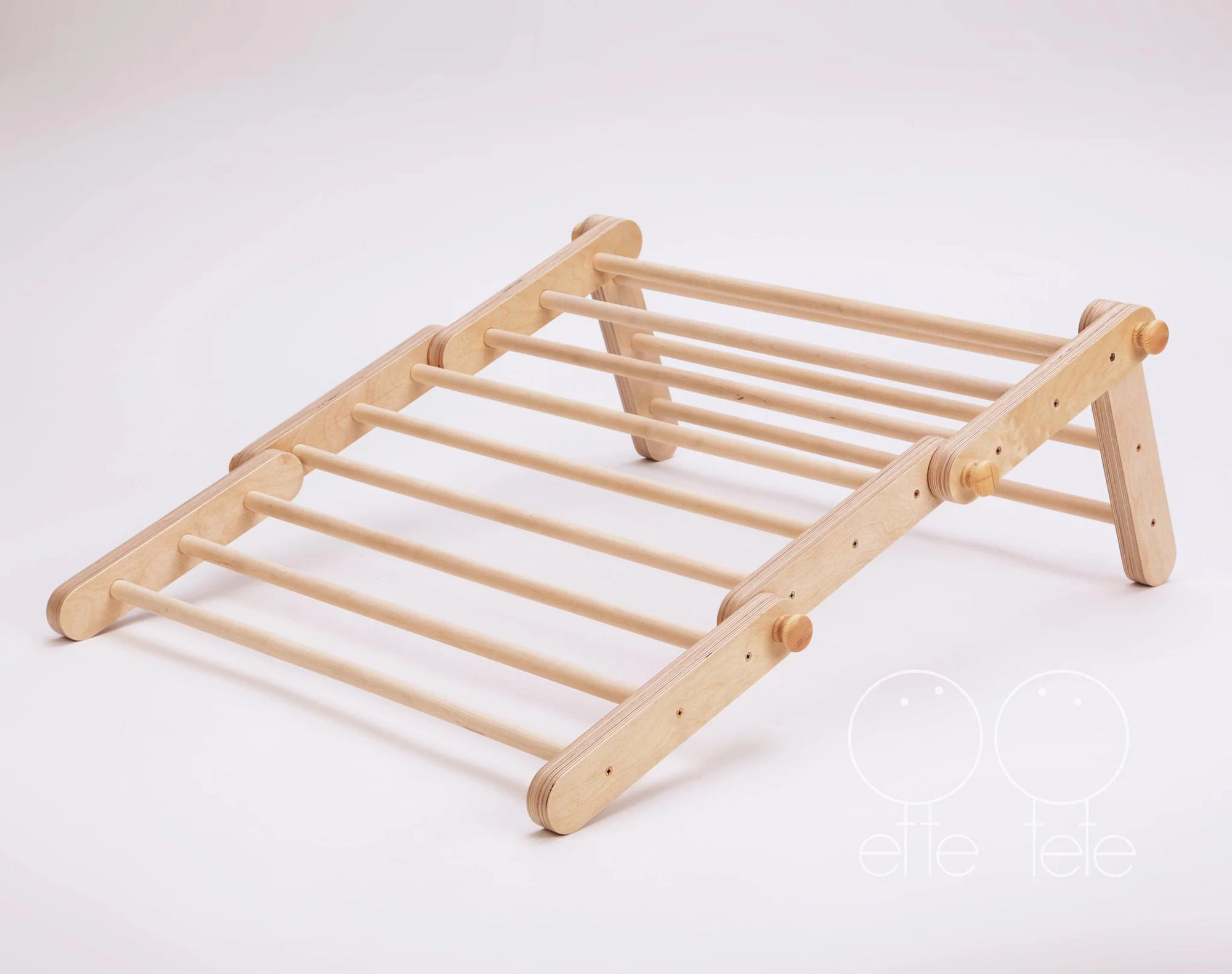 Modifiable Pikler Triangle With 1 Ramp by Ette Tete - Learning Bugs UK