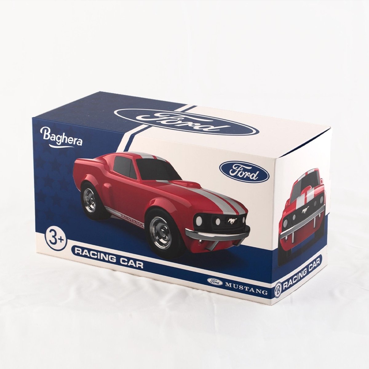 Ford Mustang Racing Car Red Toy Car – Licensed Toy Vehicles for children, available at Learning Bugs UK