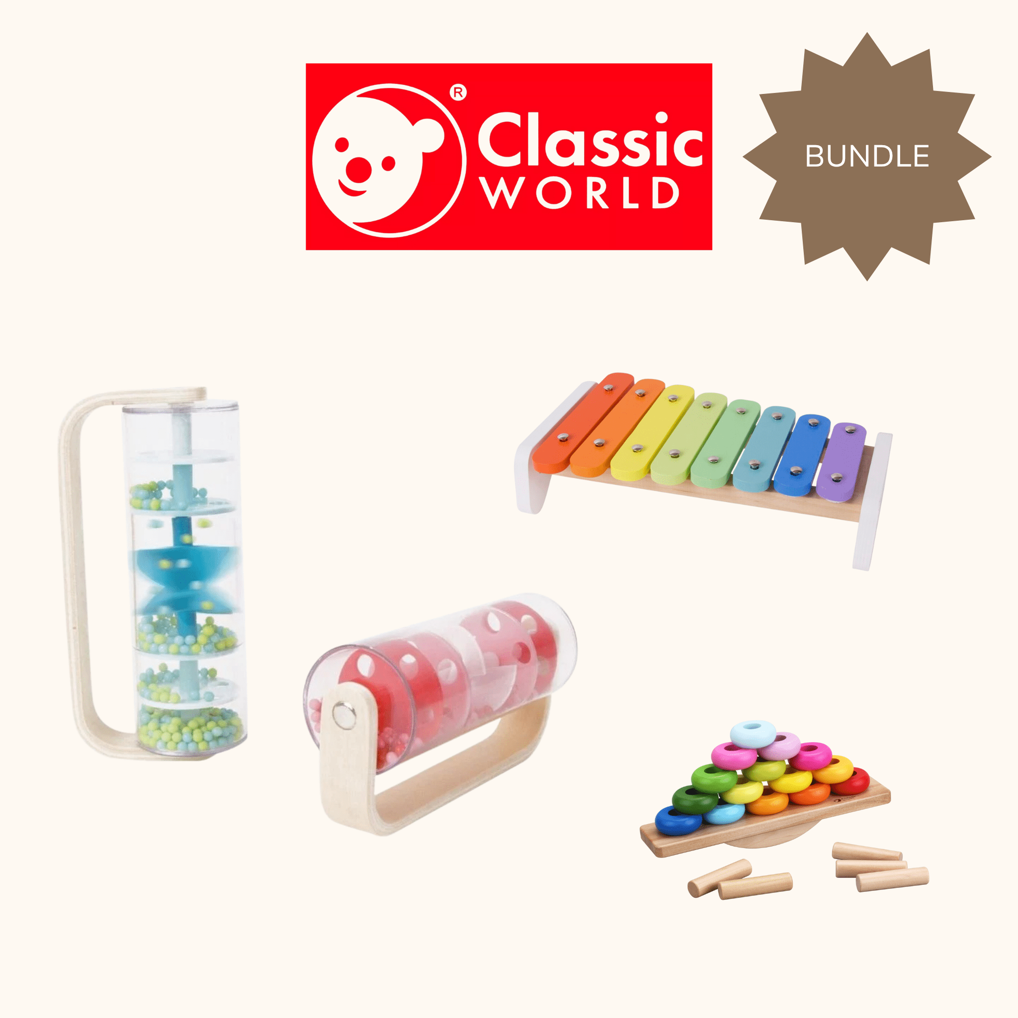 Classic World Musical Play Bundle – for children, available at Learning Bugs UK