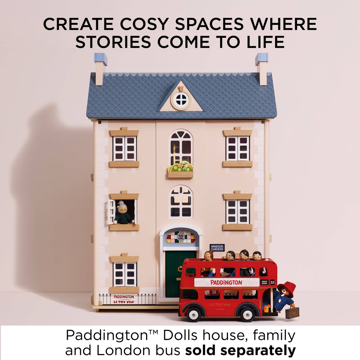 Le Toy Van Paddington wooden dolls house, photo 5 of 8