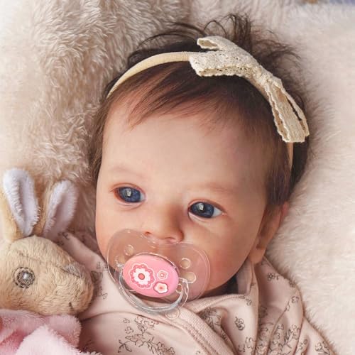 iCradle Reborn Baby Dolls Girl 19inch Lifelike Newborn Toddler Doll So Learningbugs