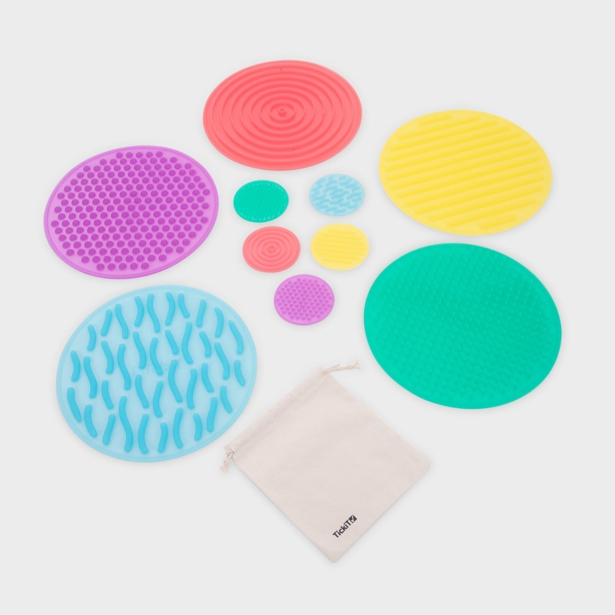 SiliShapes® Sensory Circle Set – Baby Toys & Activity Equipment for children, available at Learning Bugs UK