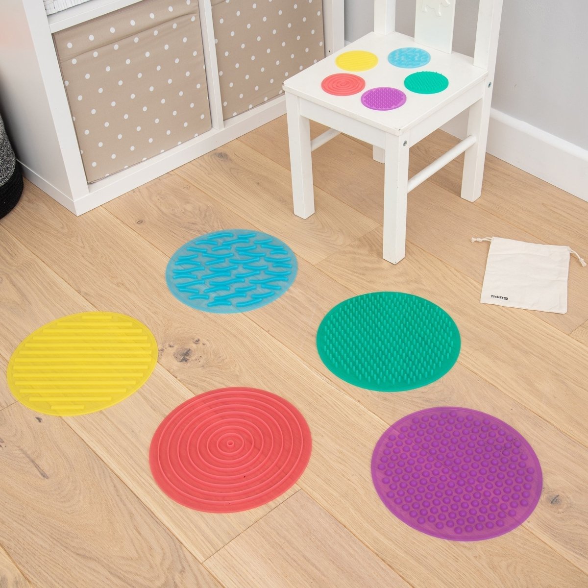 SiliShapes® Sensory Circle Set – Baby Toys & Activity Equipment for children, available at Learning Bugs UK