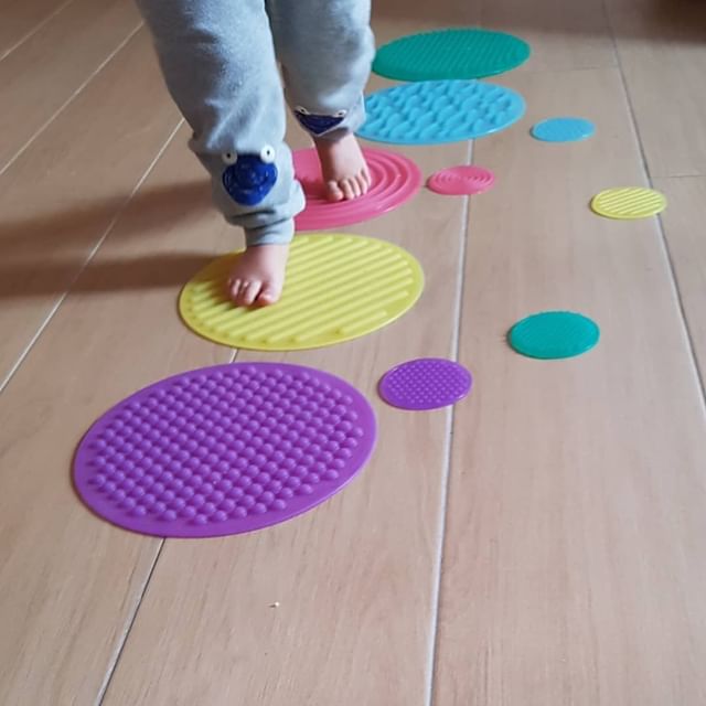 SiliShapes® Sensory Circle Set – Baby Toys & Activity Equipment for children, available at Learning Bugs UK