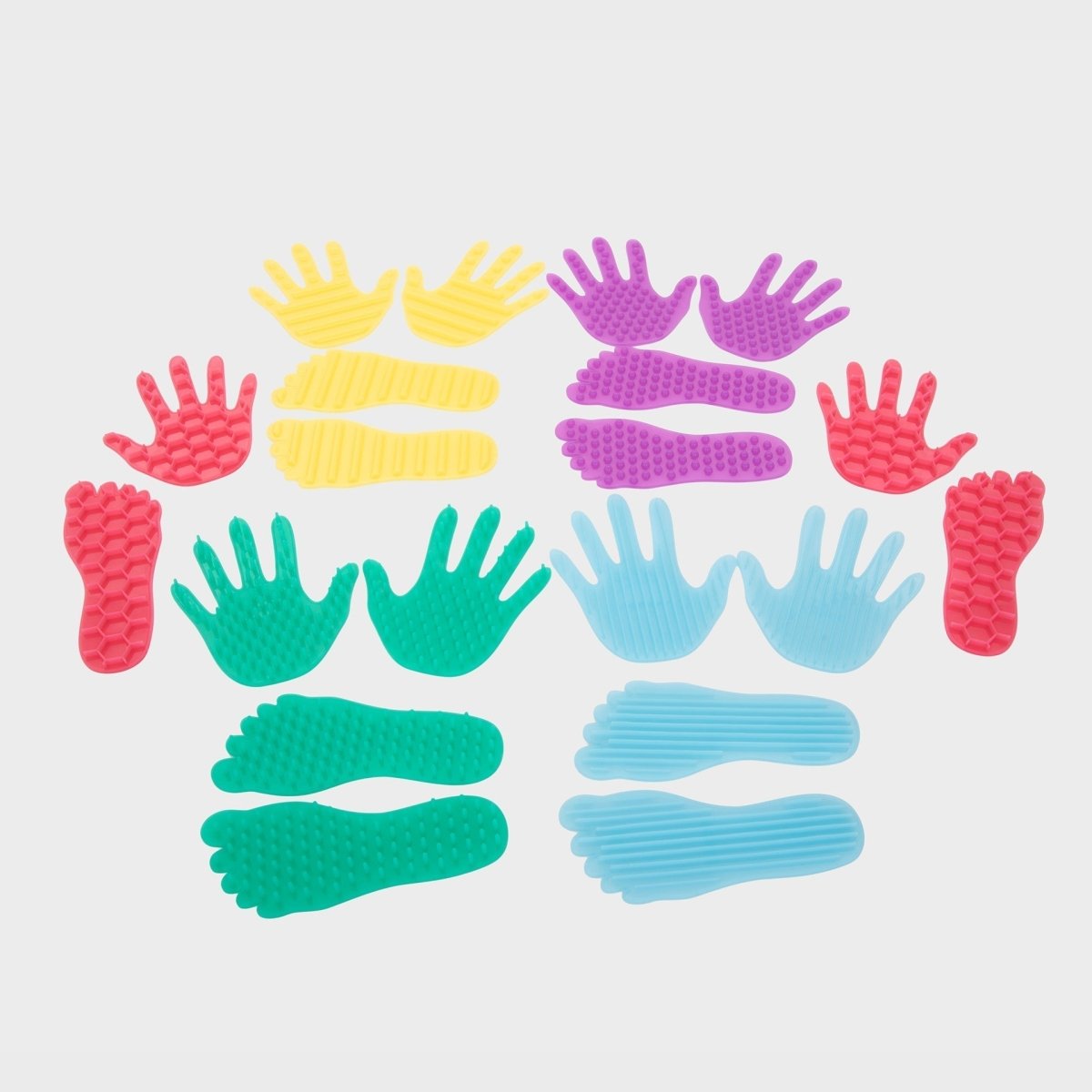 SiliShapes Hands & Feet Set – for children, available at Learning Bugs UK