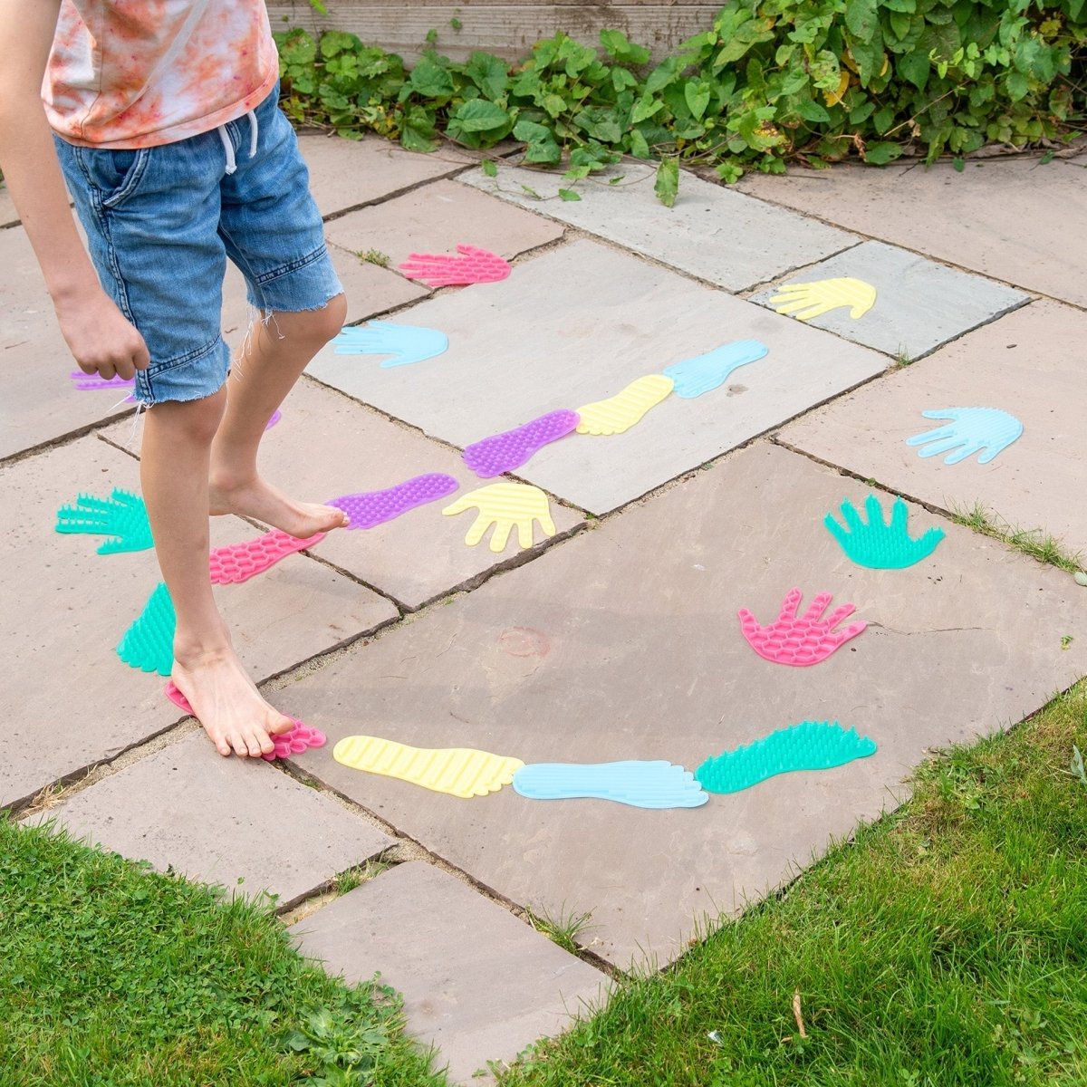 SiliShapes Hands & Feet Set – for children, available at Learning Bugs UK