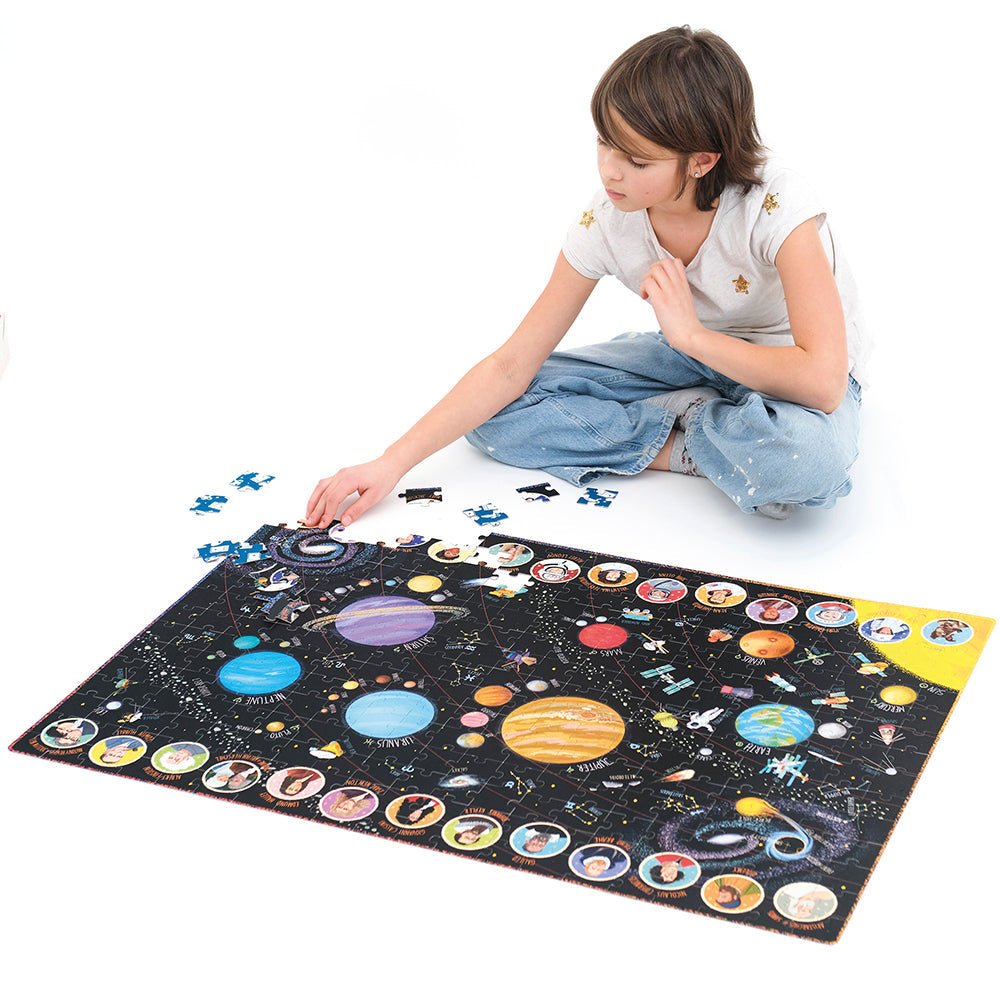 Banana Panda Suuuper Size Puzzle Solar System – Big Kids’ Puzzles for children, available at Learning Bugs UK