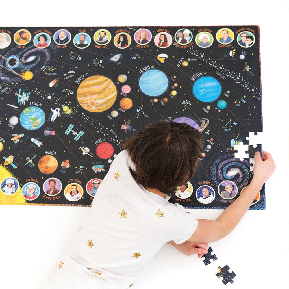 Banana Panda Suuuper Size Puzzle Solar System – Big Kids’ Puzzles for children, available at Learning Bugs UK