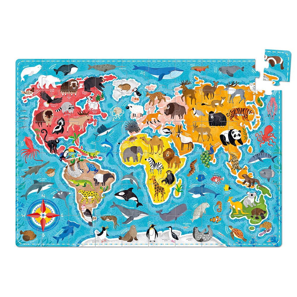 Banana Panda Puzzlove Animals Around the World – Early Years Puzzles for children, available at Learning Bugs UK