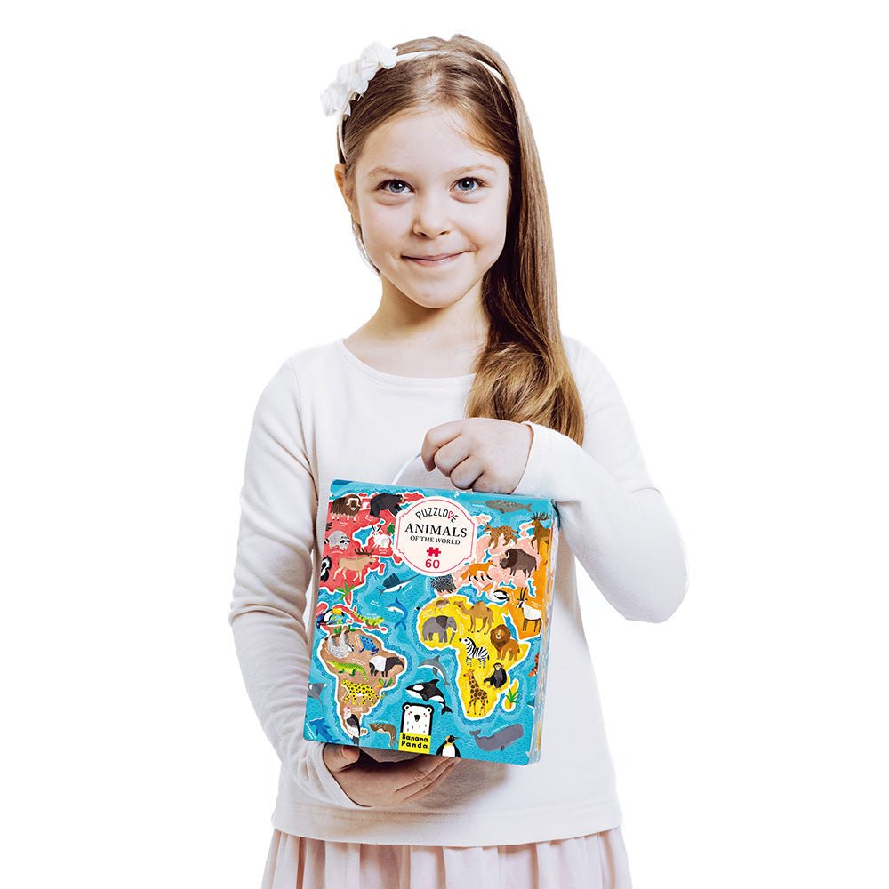 Banana Panda Puzzlove Animals Around the World – Early Years Puzzles for children, available at Learning Bugs UK