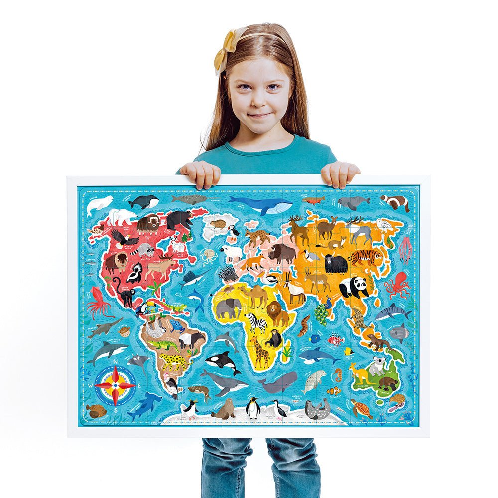 Banana Panda Puzzlove Animals Around the World – Early Years Puzzles for children, available at Learning Bugs UK