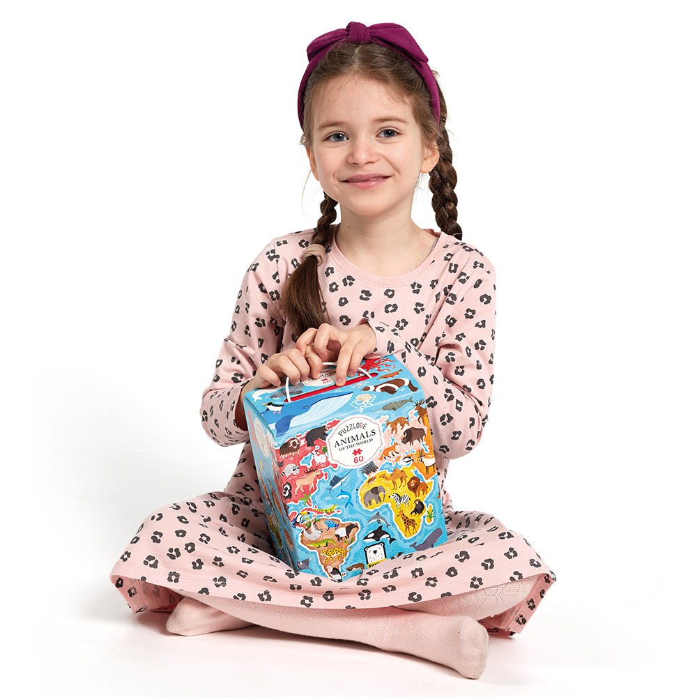 Banana Panda Puzzlove Animals Around the World – Early Years Puzzles for children, available at Learning Bugs UK