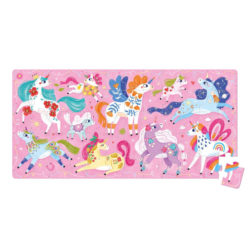 Banana Panda I Love Unicorns Puzzle – Early Years Puzzles for children, available at Learning Bugs UK