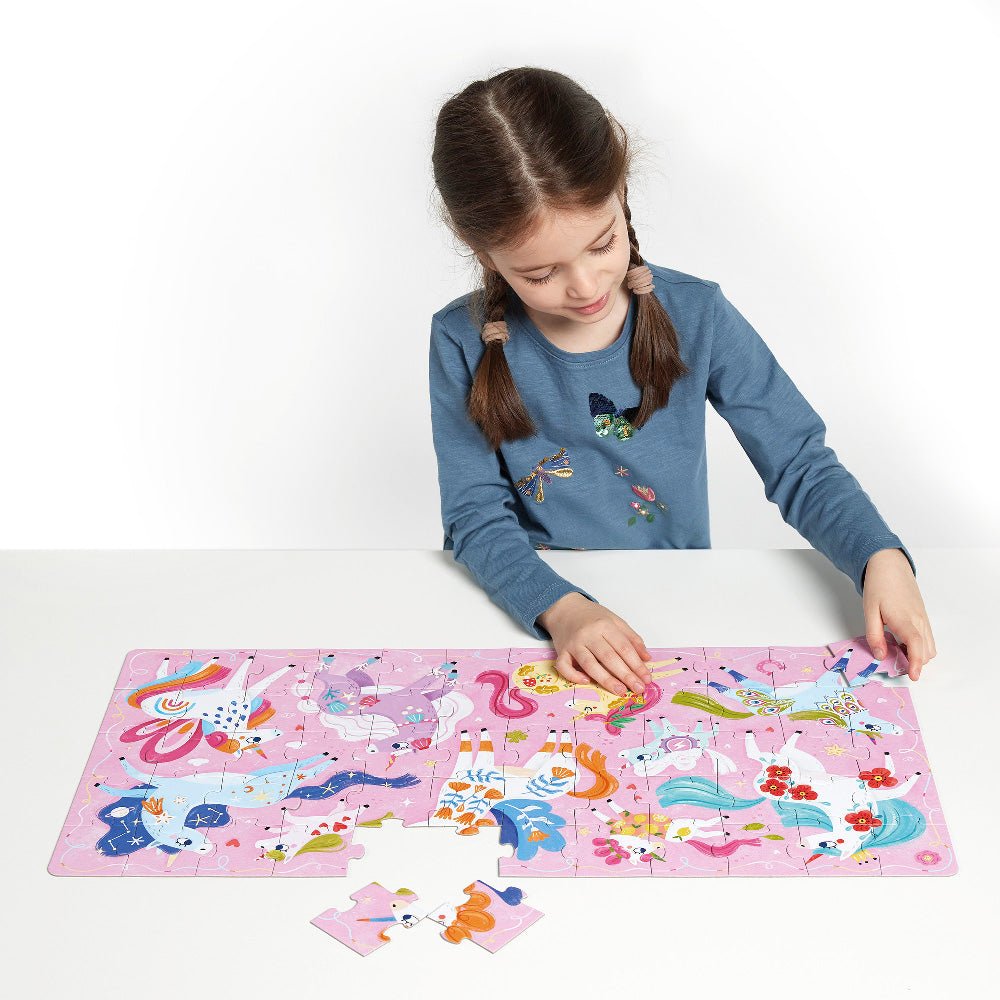 Banana Panda I Love Unicorns Puzzle – Early Years Puzzles for children, available at Learning Bugs UK