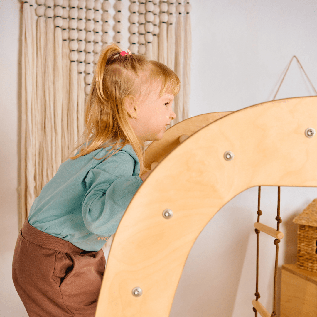 Goodevas 7 in 1 Indoor Playground Climbing Frame (Art Set Included) – Climbing Frame for children, available at Learning Bugs UK