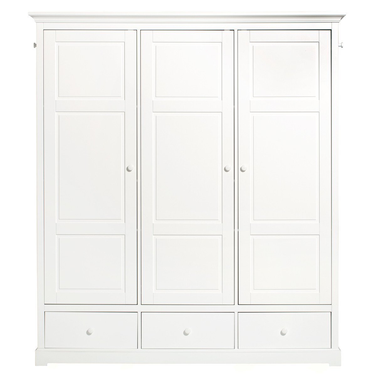 Oliver Furniture Seaside Wardrobe 3 Doors – Wardrobes for children, available at Learning Bugs UK