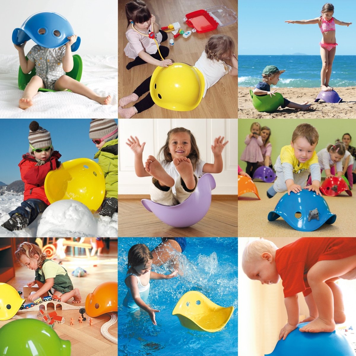 MOLUK Bilibo Yellow – Active Play for children, available at Learning Bugs UK
