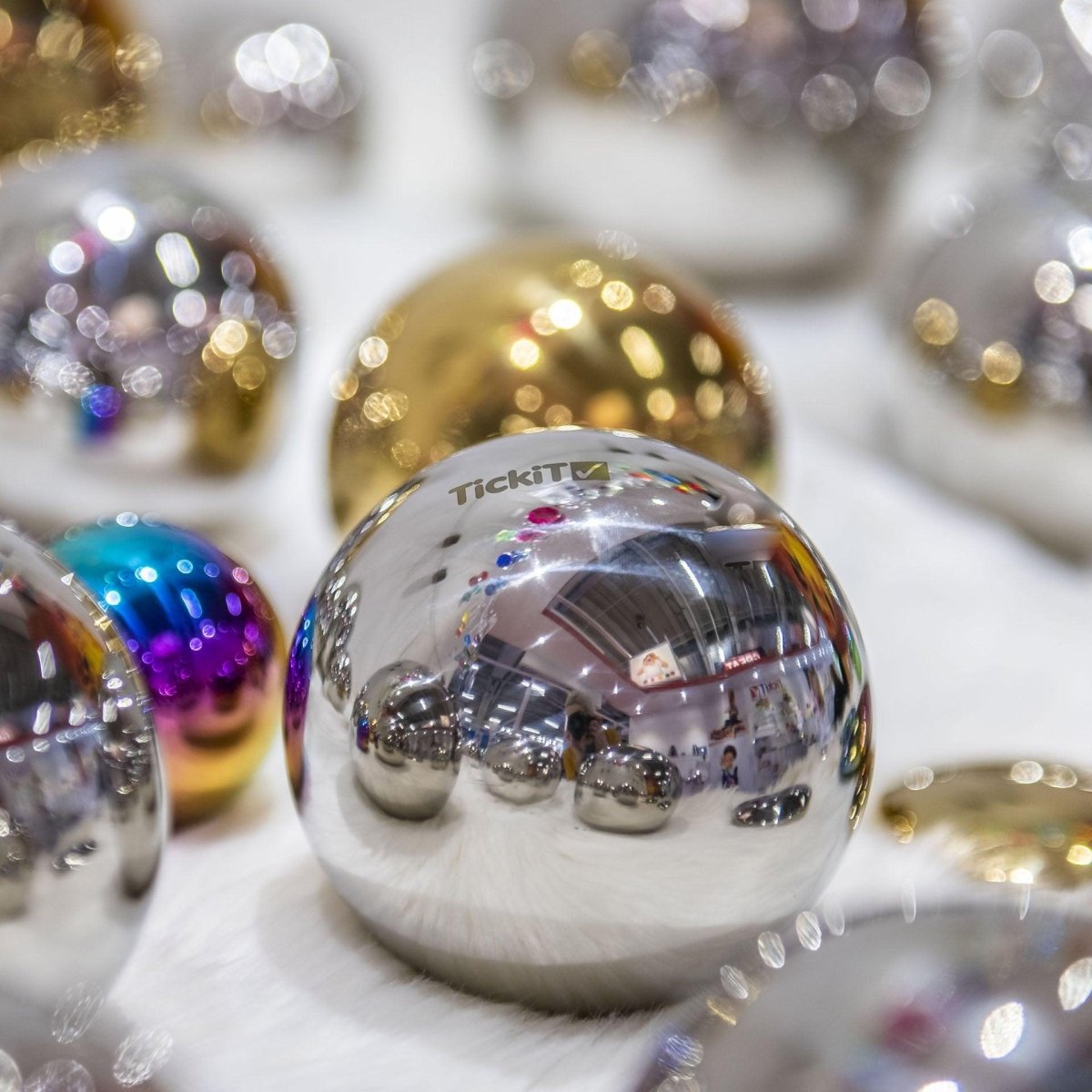 Sensory Steel Silver Balls – Baby Toys & Activity Equipment for children, available at Learning Bugs UK