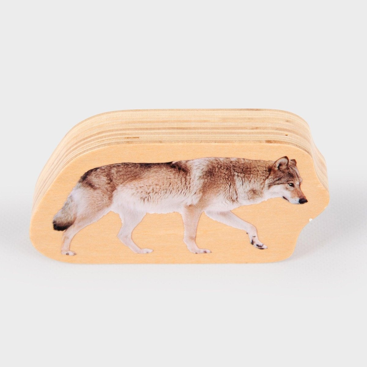 Wooden Forest Animal Blocks – Real Image - Blocks for children, available at Learning Bugs UK