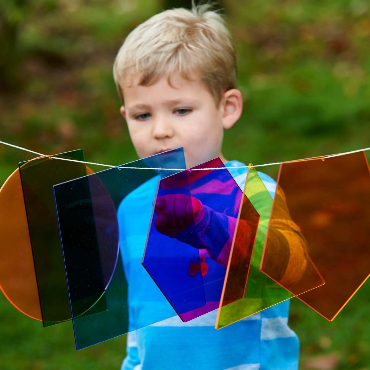 Jumbo Colour Mixing Shapes – Acrylic - Colour for children, available at Learning Bugs UK