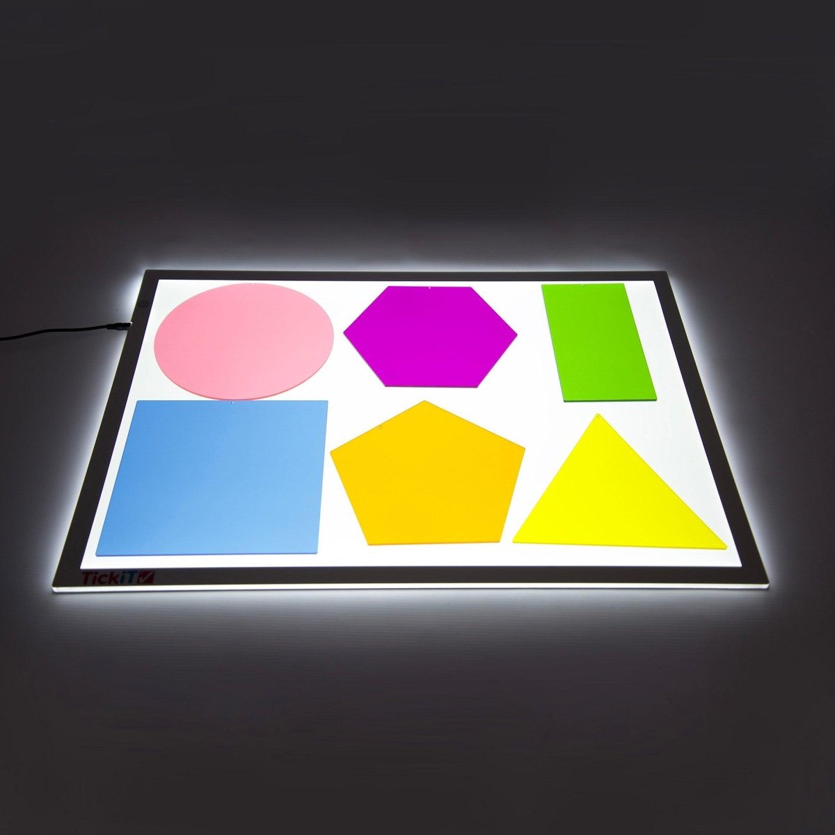 Jumbo Colour Mixing Shapes – Acrylic - Colour for children, available at Learning Bugs UK