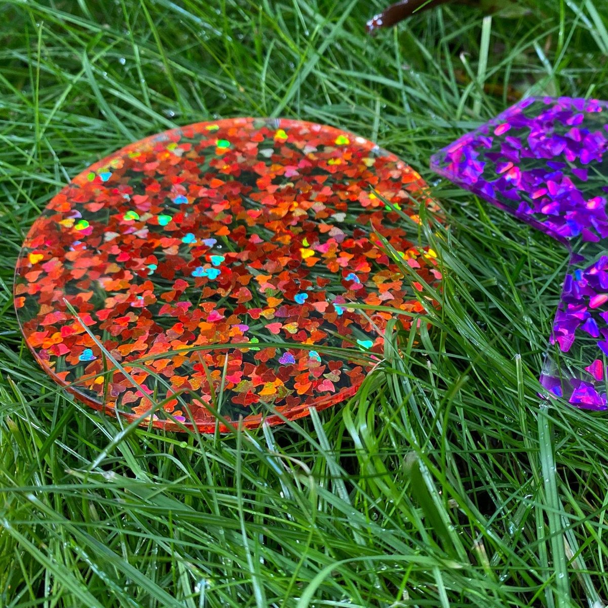 Rainbow Glitter Shapes – Baby Toys & Activity Equipment for children, available at Learning Bugs UK