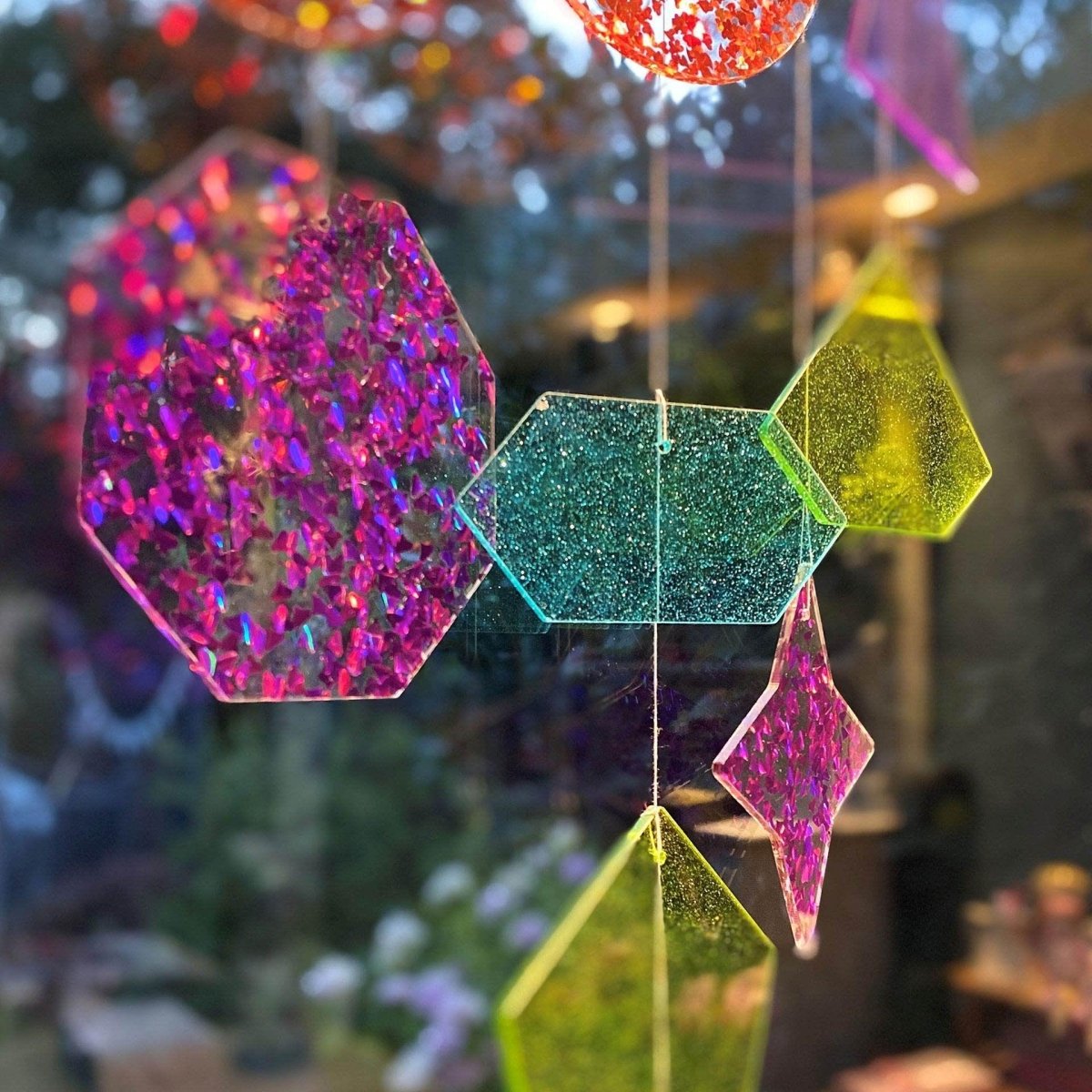 Rainbow Glitter Shapes – Baby Toys & Activity Equipment for children, available at Learning Bugs UK