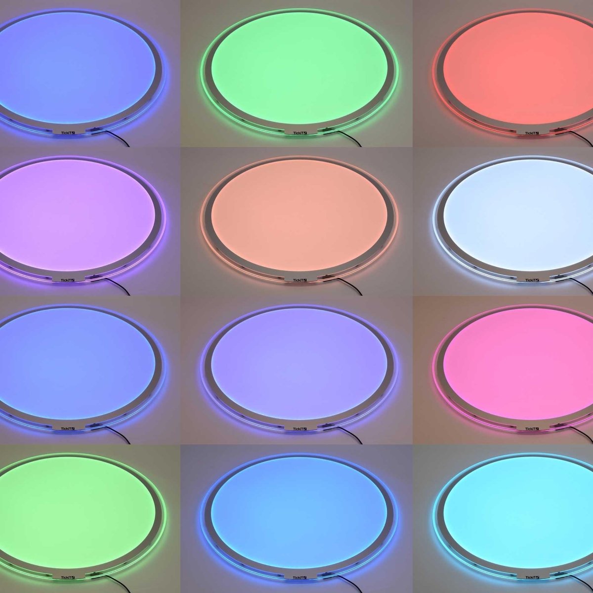 Round Colour Changing Light Panel – Light Panel - Panels for children, available at Learning Bugs UK