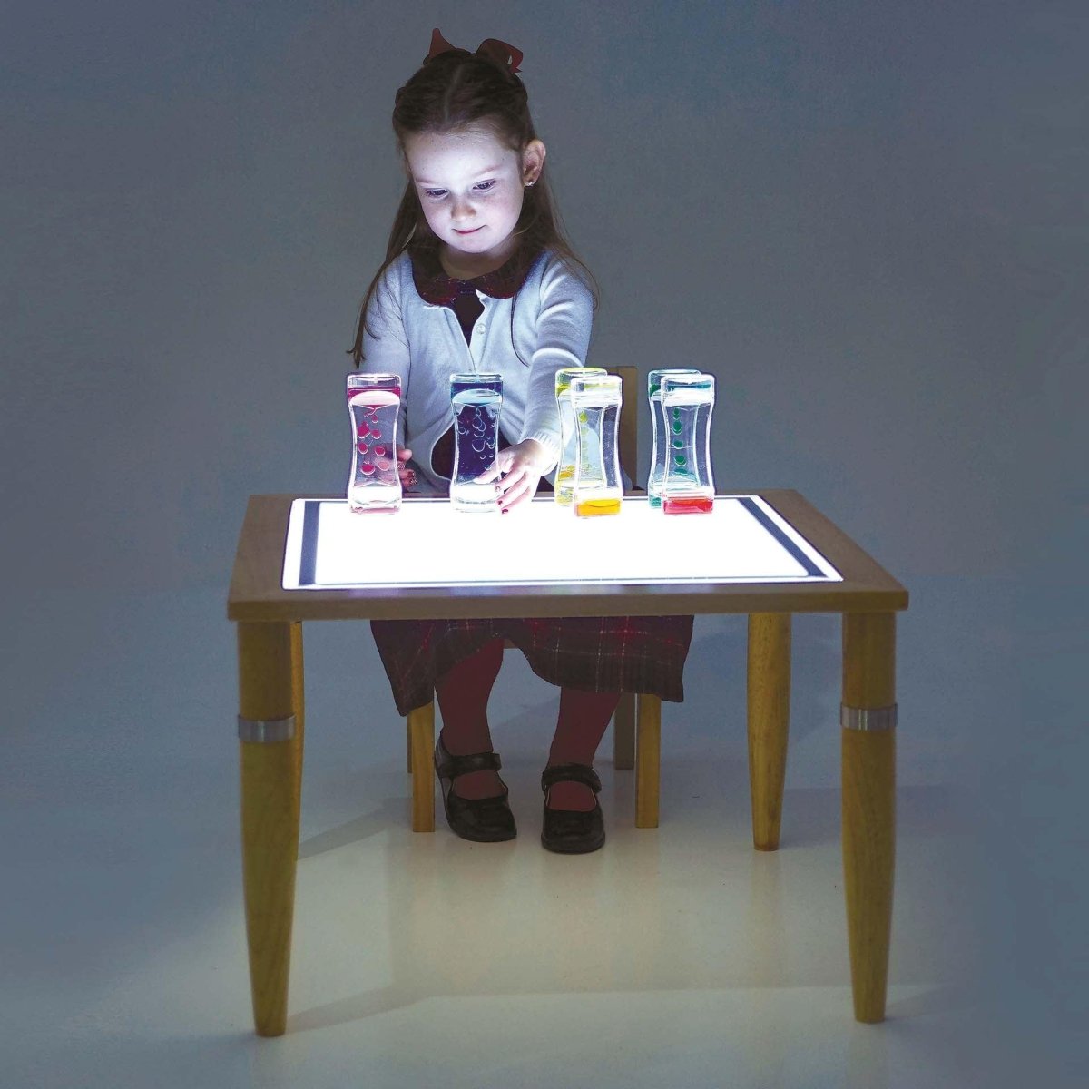 Wooden Light Table – Light Panel - Panels for children, available at Learning Bugs UK