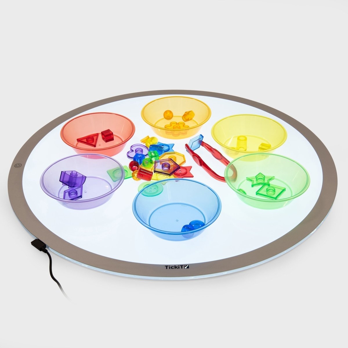 Round Light Panel – Light Panel - Panels for children, available at Learning Bugs UK